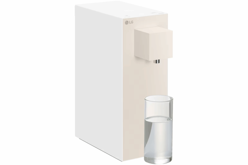 เครื่องกรองน้ำ สีเบจ LG PuriCare Objet Collection รุ่น WD110MN (Calming Beige)